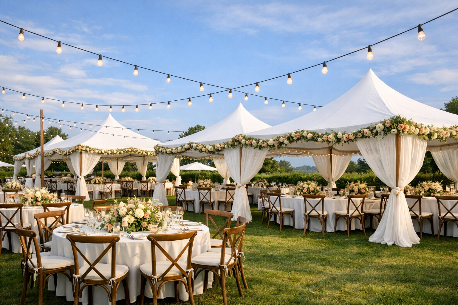 Acik hava festival alani kurulum ornegi