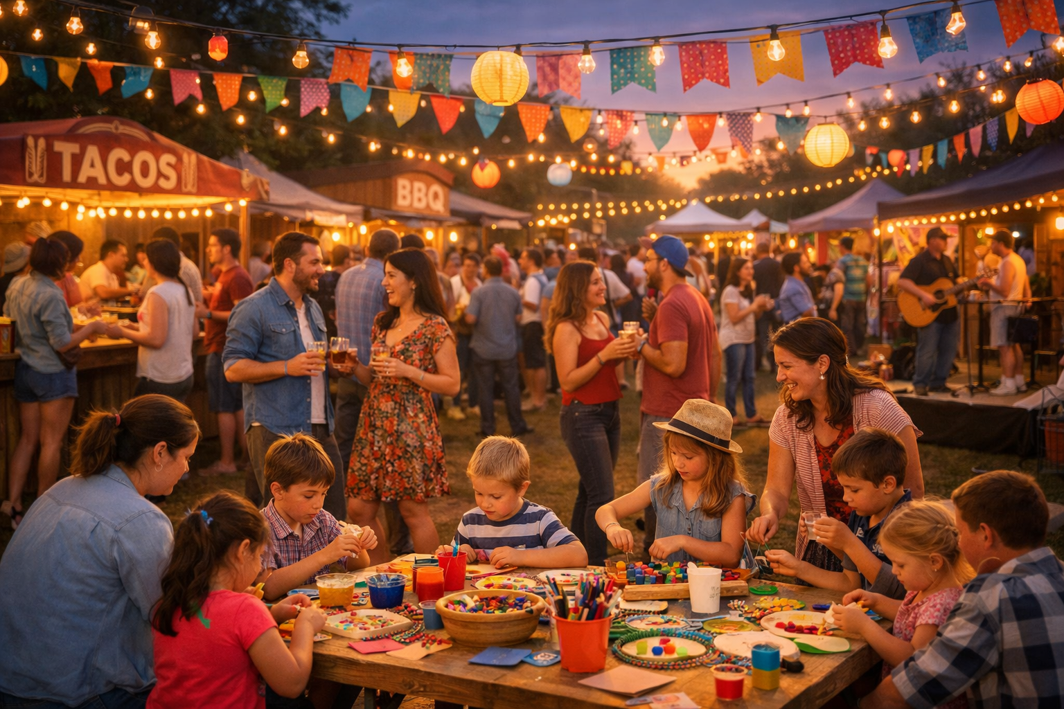 Festival ortaminda misafir deneyimi ve aktivite alanlari